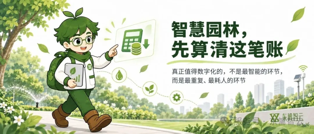 智慧园林，先算清这笔账